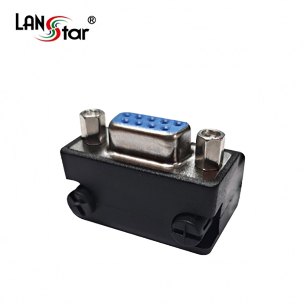 젠더Changer , DB9P M／F, 2열, 90도 꺽임