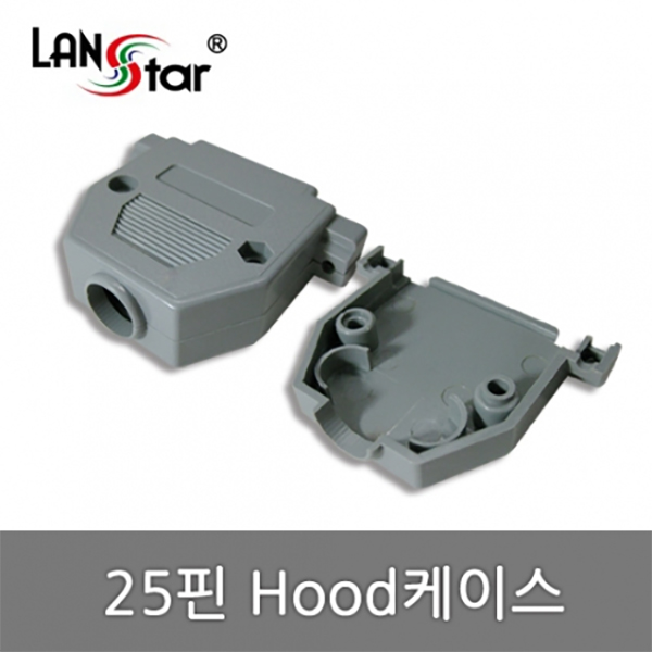 콘넥터후드 , 25P용 Hood케이스, Short나사포함