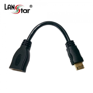 미니HDMI케이블 , HDMI A/F-Mini C/M, 4K 60Hz, 0.15M