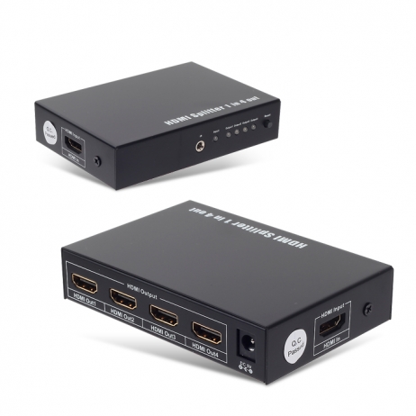 HDMI 1.4V 1 : 4 분배기 3D지원 LS-HD104 -단종--->로 대체