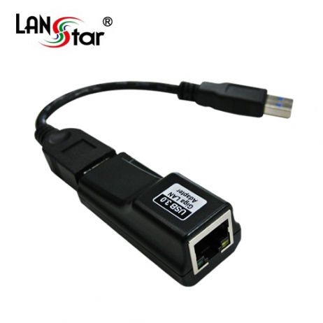 휴대용 USB3.0 케이블타입 랜카드 10/100/1000M[LS-GLAN30]--단종---->>로 대체가능