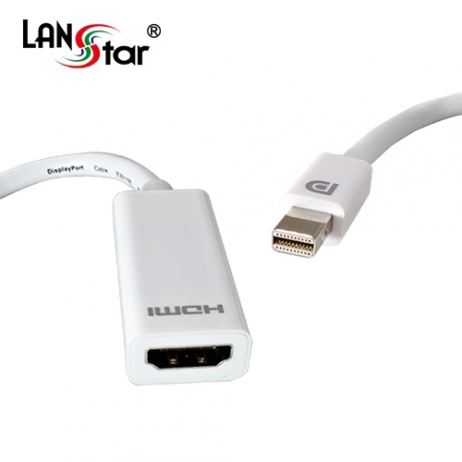 Mini DP1.2 컨버터, Mini DP TO HDMI, 0.2M 4K*2K 30Hz----단종----