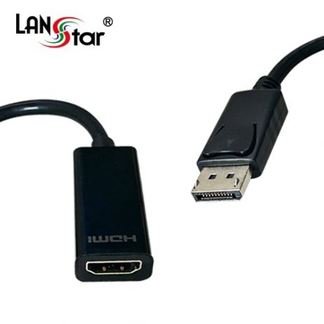Display Port1.2 컨버터, DP TO HDMI, 0.2M 4K*2K 30Hz ----단종----