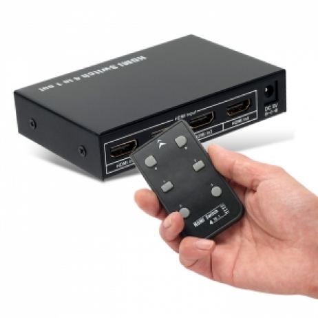 LS-AS414 HDMI 1.4V 4：1 스위치 3D, 4K*2K 60Hz**단종