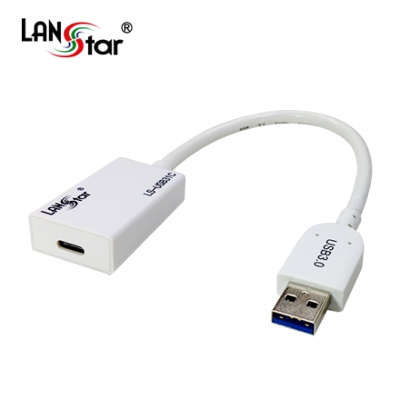 USB 3.1 C-Type CONVERTER , USB3.0 A/M TO 3.1 C/F, White, 0.15M