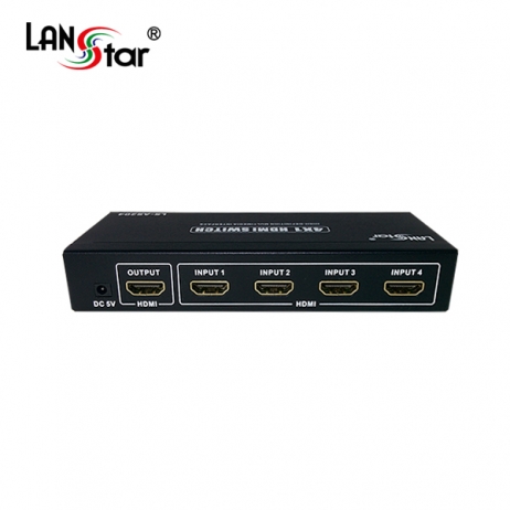 LS-AS204 HDMI 2.0 4：1 선택기 3D [UHD 4K*2K 60Hz 지원]