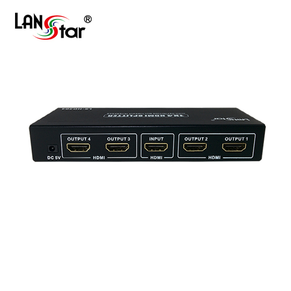 LS-HD204 HDMI 2.0 1:4 분배기 3D [UHD 4K*2K 60Hz 지원]