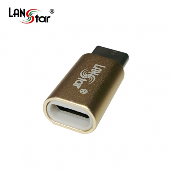 USB 3.1 C-Type OTG젠더 C/M-2.0 MicroB/F, 골드메탈 포장타입 노트9/S9 LG V40 G7 호환