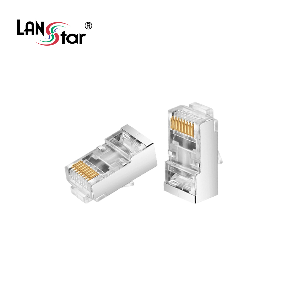 모듈러콘넥터 , RJ-45, CAT.6 STP, 30u, 8P8C