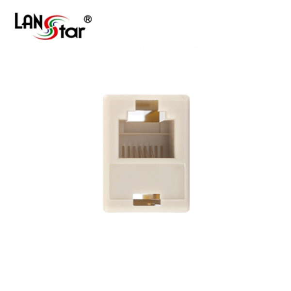 커플러 I형 RJ-12 6P4C 1：1 보급형-핀타입