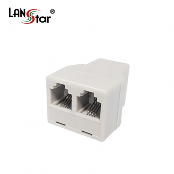 커플러 Y형 RJ-12 6P4C 1：2 보급형-핀타입