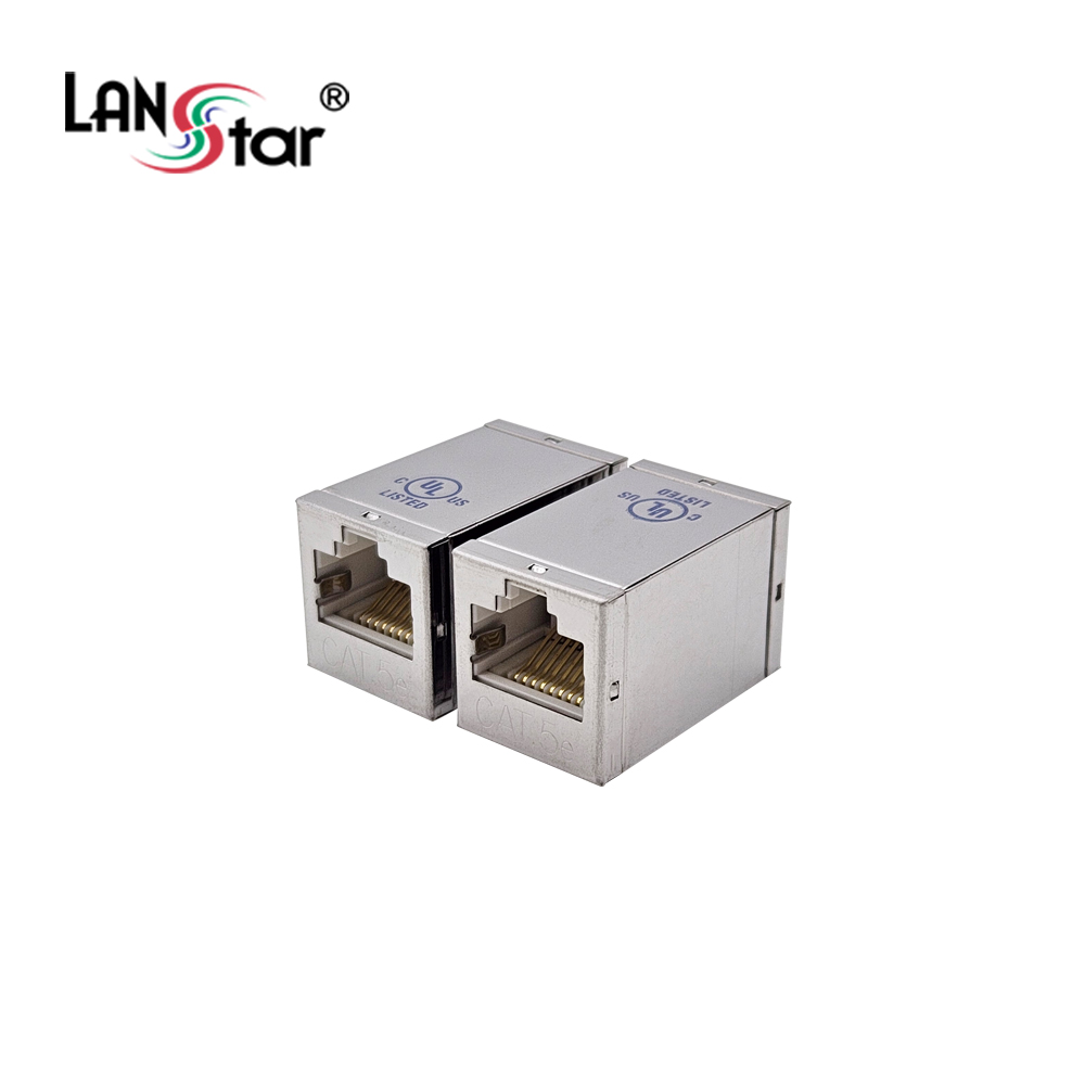 고급 메탈커플러, CAT.5E, FTP, I형, RJ45, 대만산