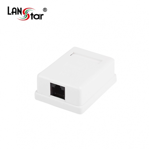 돌출형아웃렛 1port, CAT.5E, 모듈포함 PCB-보급형