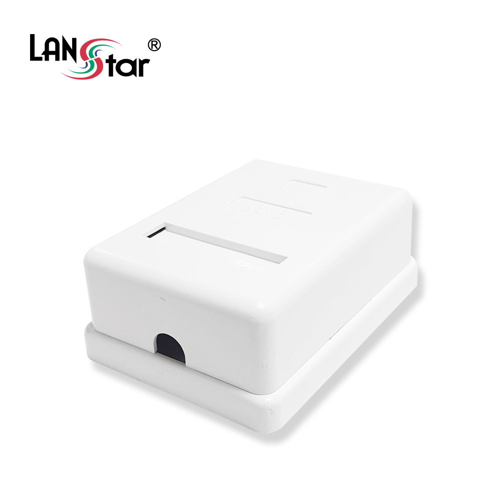 돌출형아웃렛 1port, CAT.6, 모듈포함, PCB 보급형