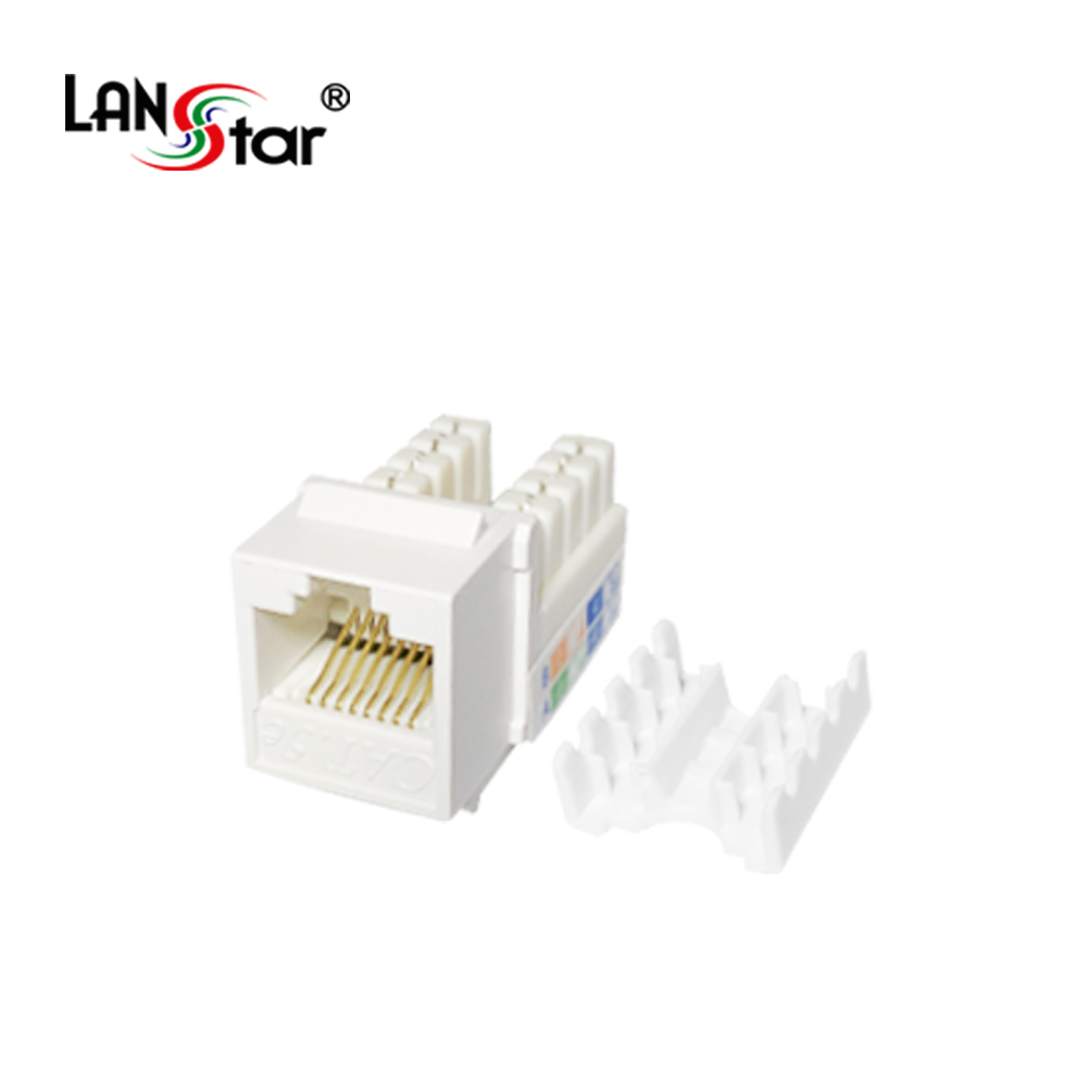 키스톤잭 모듈 CAT.5E 8P8C White 대만산/UL인증/Slim타입/