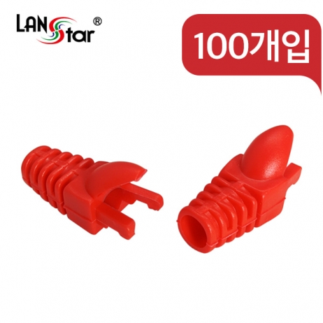 D[40649]RJ45 LOCK BOOT, Slim type, 색상별 식별기능, Red