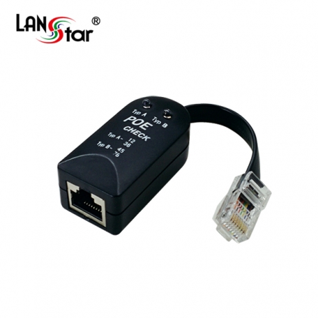 POE 전원 테스터기, 케이블 일체형, LS-POE,