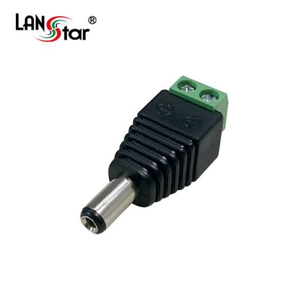 [LANstar] DC 전원 젠더 케이블연결용 숫놈 POWER((M) [40528]