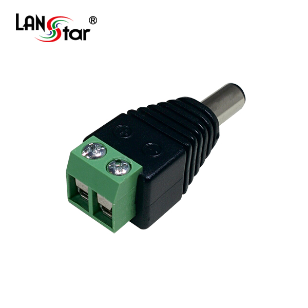 [LANstar] DC 전원 젠더 케이블연결용 숫놈 POWER((M) [40528]