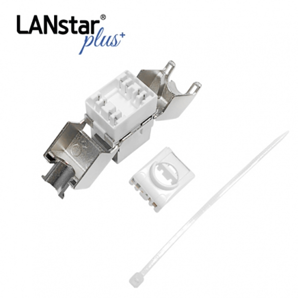 STP CAT.6A, 8P8C, 키스톤잭 모듈, I-Type, Metal