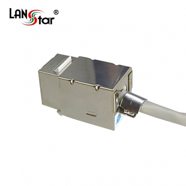 키스톤잭 콘넥터 모듈, CAT.6, 8P8C, FTP, Punch Type, Metal, UL, 대만산