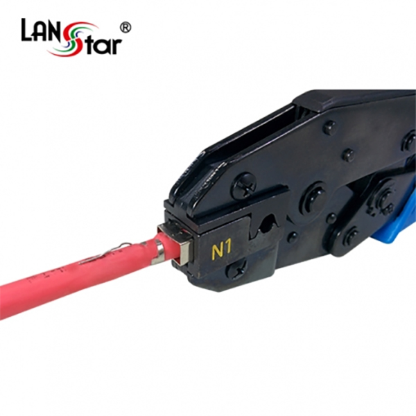 랜툴, CAT.5E/ 6, SSTP 겸용, cable clip type