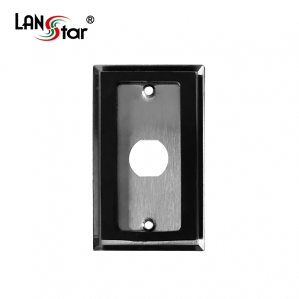 방수용,방수 공사 연결용, wall plate, Stainless steel, 1port, IP67