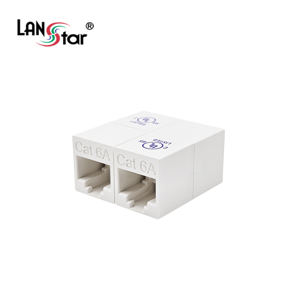 CAT.6A/7 UTP Inline 커플러 I형, White 대만산