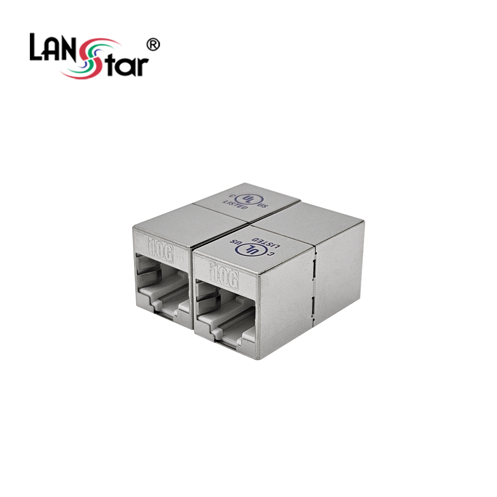 CAT.6A/7 FTP Inline 커플러 I형, Metal, 대만산