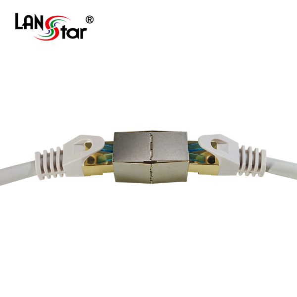 CAT.6A/7 FTP Inline 커플러 I형, Metal, 대만산