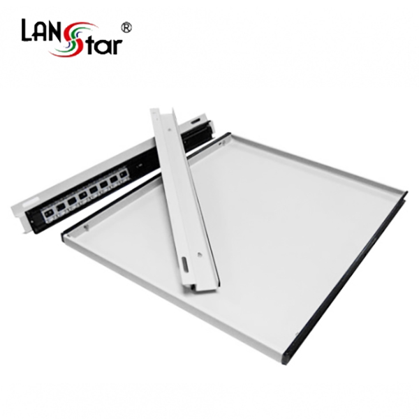 슬라이드 허브랙 선반, 410(W)*500(D), 회색, For LS-1200H~2000H