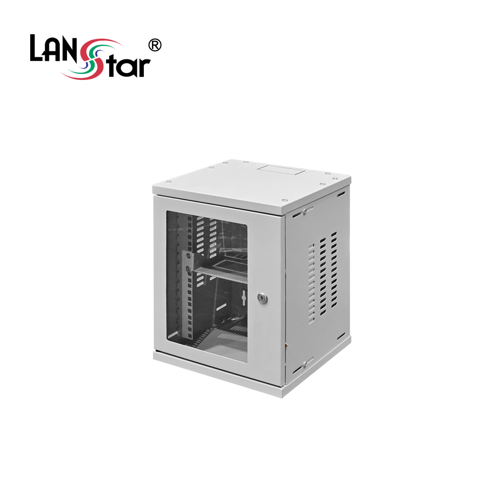 미니허브랙, 회색, 420*300*312 (H*D*W), 8U