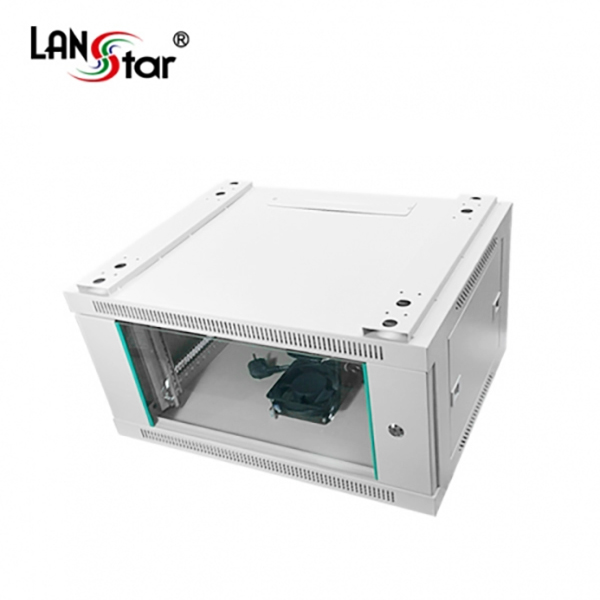 허브랙 300*450*600 (H*D*W), 바퀴장착가능[6U]