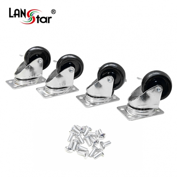 RACK CABINET ROLLER, 바퀴, 허브랙/서버랙 겸용4개 세트