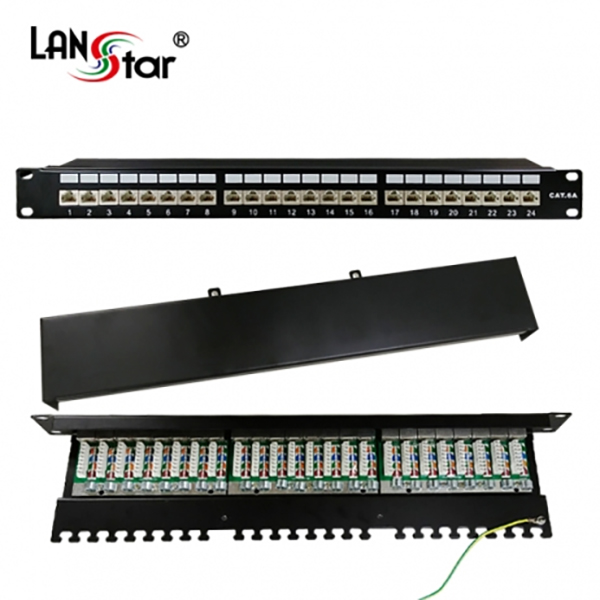 패치판넬 , CAT.6A ,10G, 24PORT, 15U, 중국산