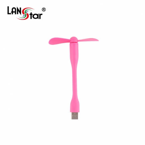 USB 미니 선풍기 핑크