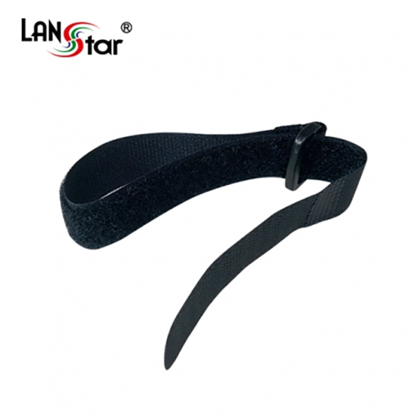 벨크로타이 링벨트 20mm x 30Cm 검정 5pcs(대만산)