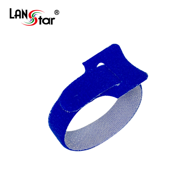 벨크로타이 후크벨트 12mm x 15Cm 블루 5pcs(대만산)