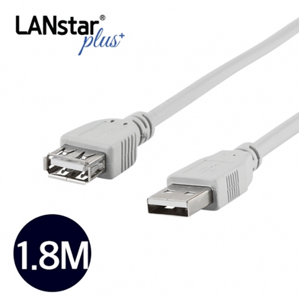 USB 2.0연장케이블 , A형M/F, 1.8M [200개]