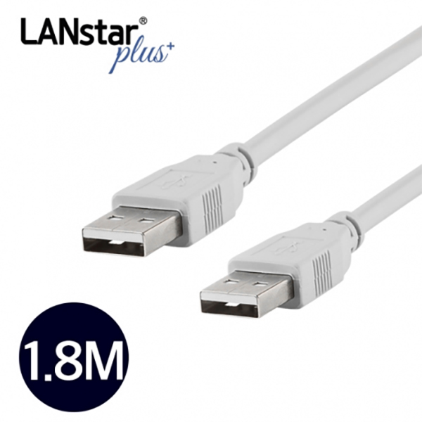 USB 2.0케이블 , A/M-A/M, 1.8M