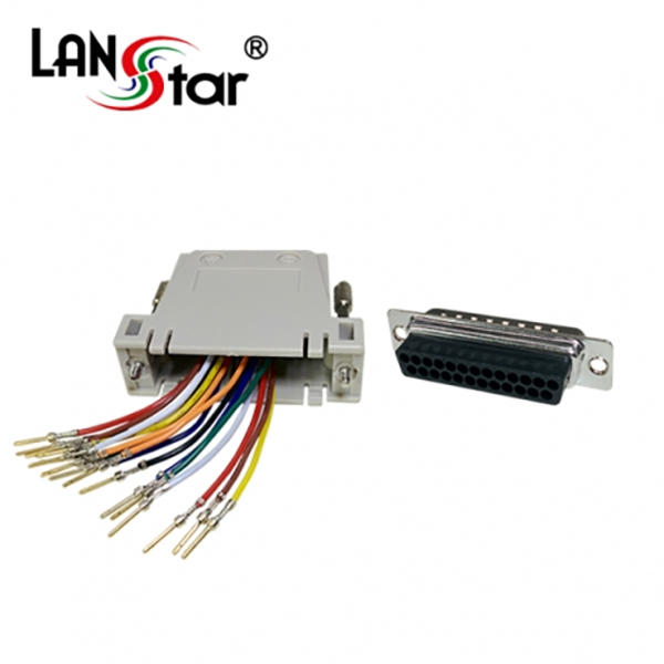 패시브 , RJ-45 * 2／F - DB25／M