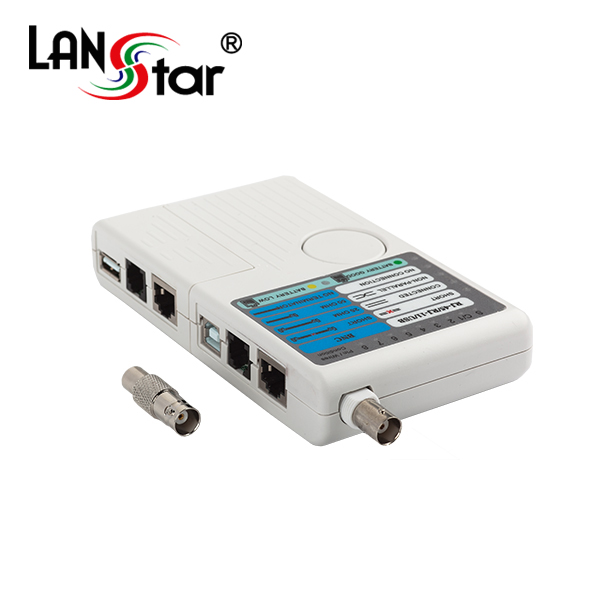 멀티테스터기 RJ11／RJ45／BNC／USB / LED 패치판넬 TESTER
