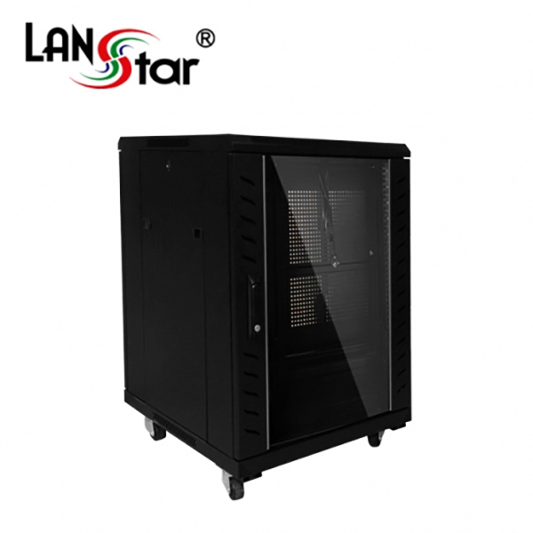 고급형 [국내조립] 허브랙 800*600*600mm (H*D*W) Black [15U]