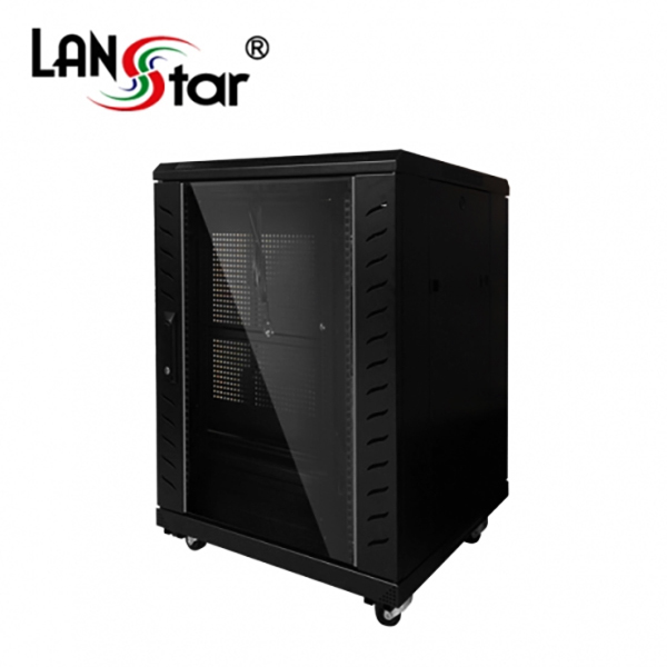 고급형 [국내조립] 허브랙 800*600*600mm (H*D*W) Black [15U]