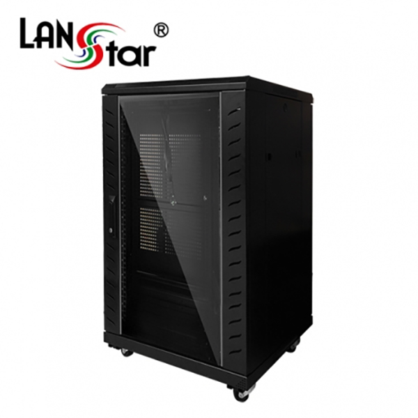 고급형 [국내조립] 허브랙 1000*600*600mm (H*D*W) Black [20U]