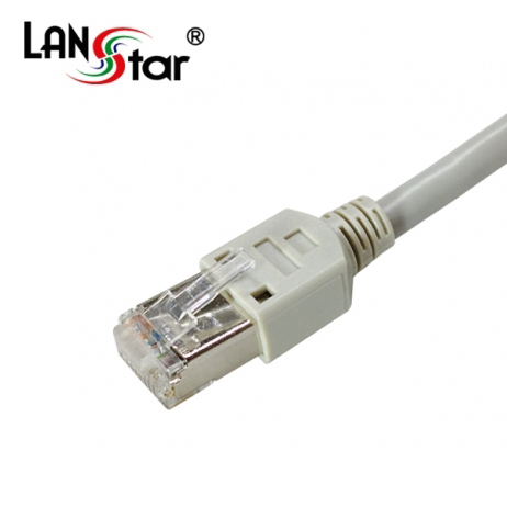 D[40666] 모듈러콘넥터 , CAT.5E, STP, Cable클립형, BOOT포함+Lock 부트