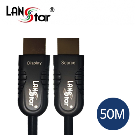 HDMI 2.0a 옵티컬 하이브리드 광케이블 , 19P M/M, Black, 4K*2K 60Hz 50M