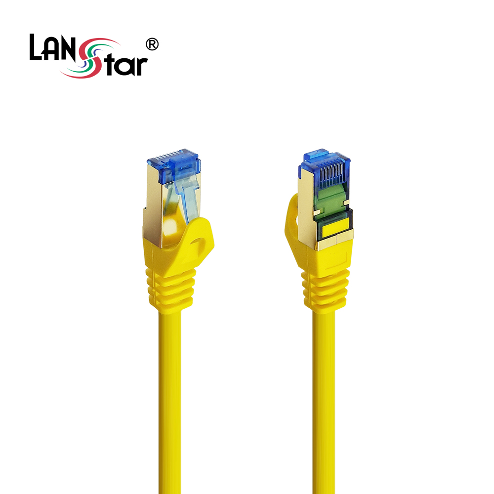 CAT.7 랜케이블, SSTP, 50u Gold, 3M, Yellow