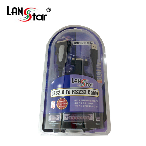 USB 2.0 시리얼 컨버터 케이블+젠더
