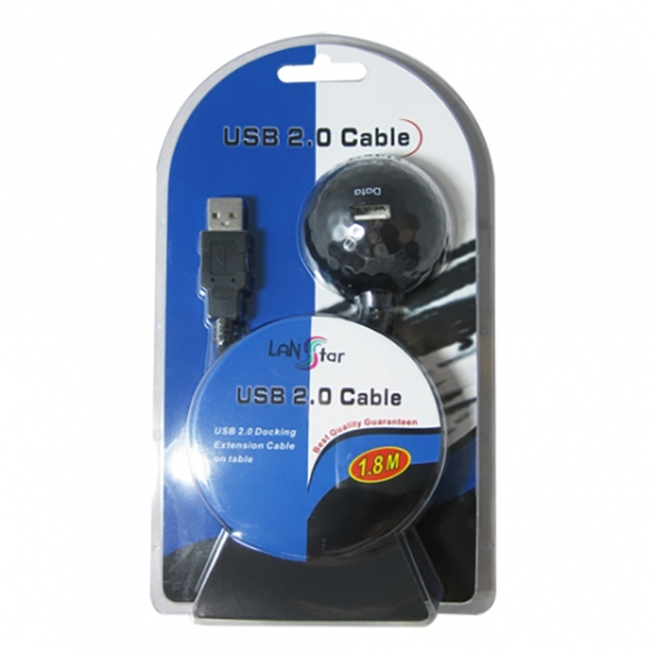 USB리피터 도킹볼 A／M-A／F*2port 1.8M